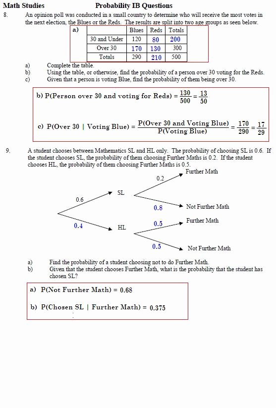 Probability Worksheet with Answers Inspirational 1000 Exercises In Probability Pdf Backstage
