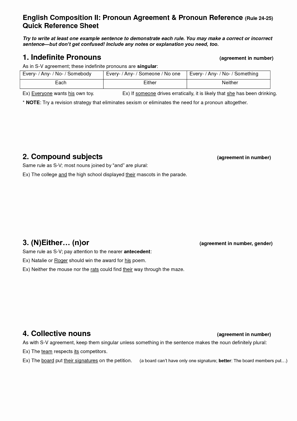 Pronoun Antecedent Agreement Worksheet Unique 16 Best Of Pronoun Antecedent Worksheets with