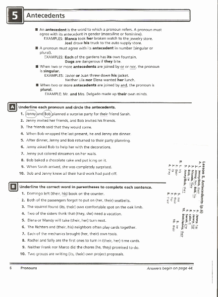 Pronouns and Antecedents Worksheet Awesome Antecedents and Relative Pronouns who which that