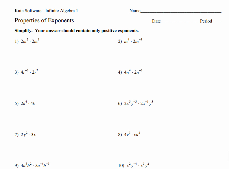 Properties Of Exponents Worksheet Answers Fresh Exponents 8 Ee 1 8 Ee 2 Strickler Wms 8th Grade Math