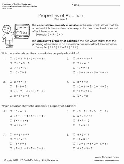 Properties Of Numbers Worksheet Unique Best 25 Properties Of Addition Ideas On Pinterest