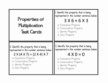 Properties Of Operations Worksheet Beautiful Properties Of Multiplication by Copeland S Got Class