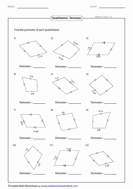 Properties Of Quadrilateral Worksheet Best Of Properties Quadrilaterals Worksheet