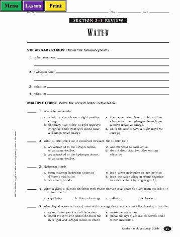 Properties Of Water Worksheet Best Of Properties Water Worksheet