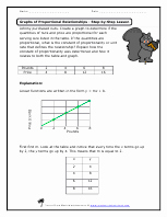 Proportional and Nonproportional Relationships Worksheet Best Of Graphs and Proportional Relationships