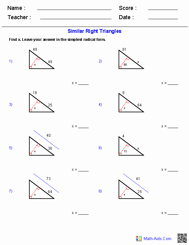 Proportions and Similar Figures Worksheet Inspirational Geometry Worksheets