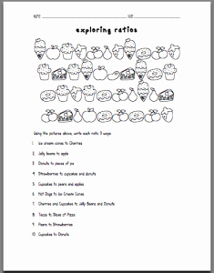 Proportions Worksheet 6th Grade Best Of Sweet Exploring Ratios Worksheet