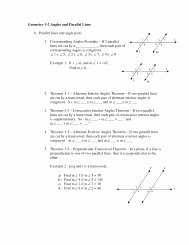 Proving Lines Parallel Worksheet Answers Inspirational Proving Lines Parallel Worksheet C