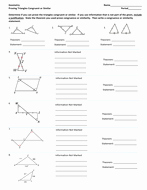 Proving Triangles Congruent Worksheet Elegant Similarity and Congruence Unit Proving Triangles Similar