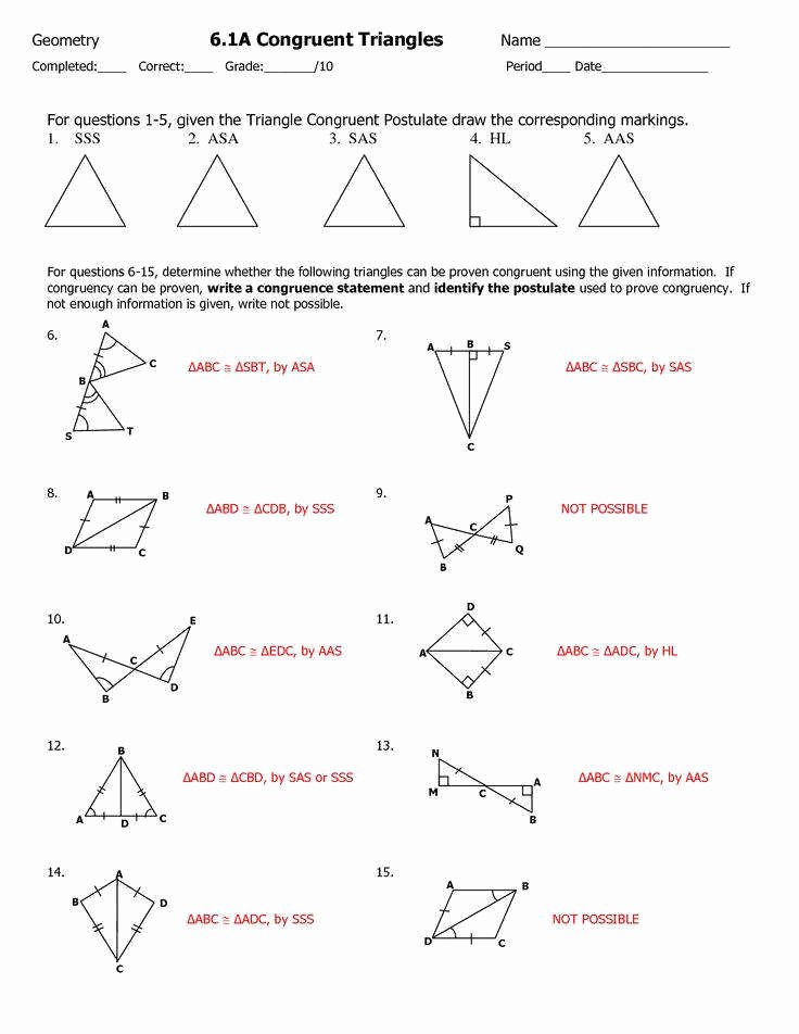 Proving Triangles Similar Worksheet Inspirational Proving Triangles Congruent Worksheet