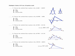Proving Triangles Similar Worksheet Luxury Similar Triangles 10th 12th Grade Worksheet