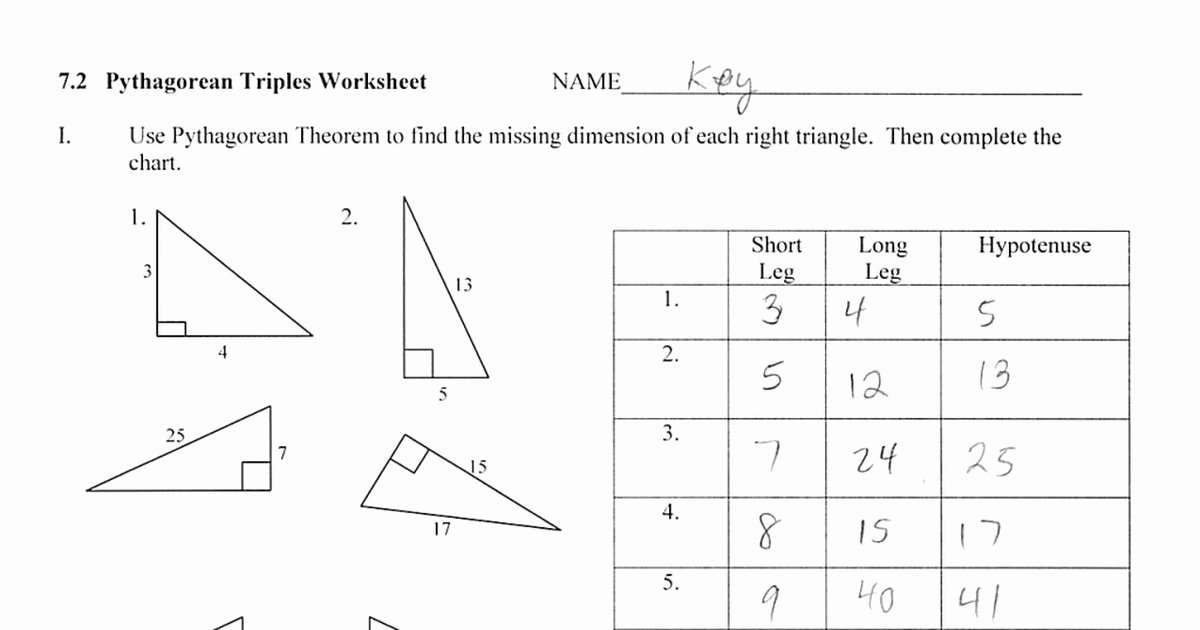 Pythagoras theorem Worksheet Pdf Awesome Pythagorean theorem Worksheet Pdf