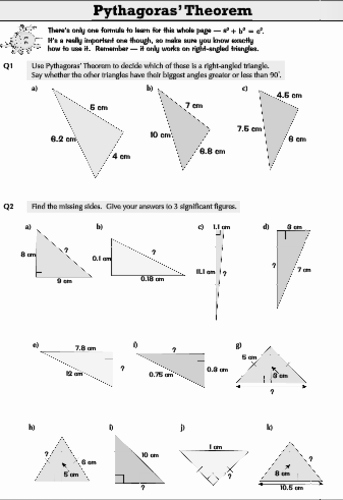 Pythagorean theorem Worksheet Answers Beautiful Pythagoras theorem Worksheet by Kmbheck Teaching