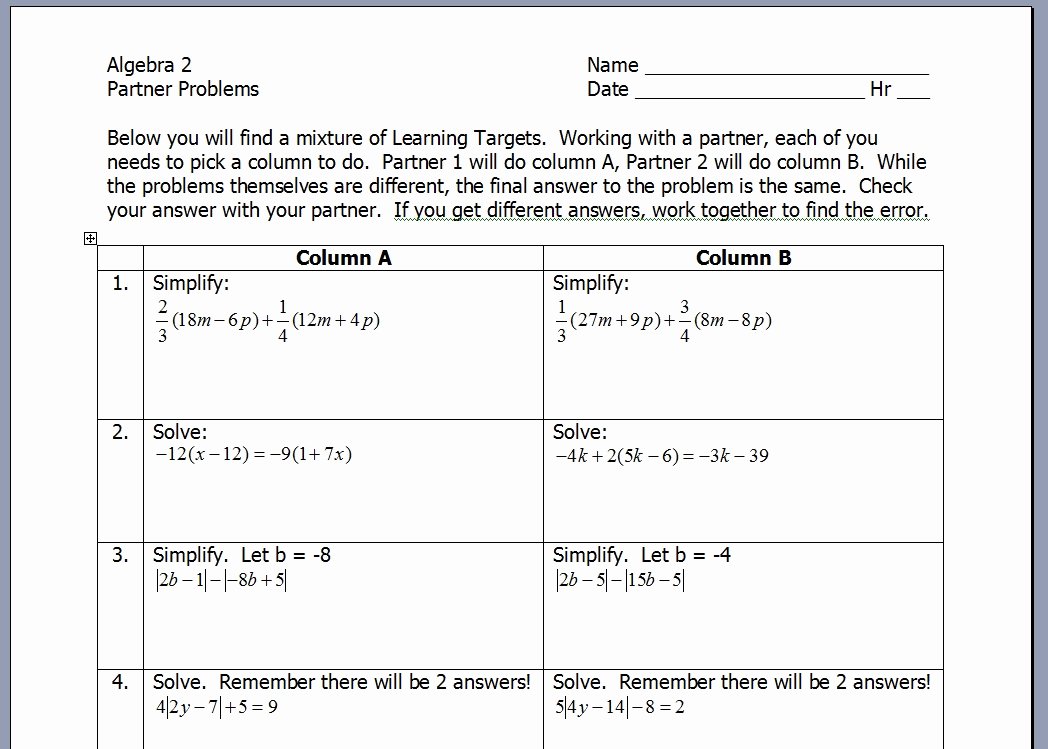Quadratic Equation Worksheet with Answers Best Of Teaching Statistics Made4math Mon Errr Tuesday