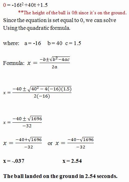 Quadratic Word Problems Worksheet Best Of Quadratic formula Worksheet