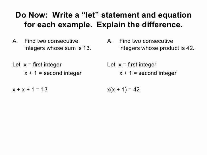 Quadratic Word Problems Worksheet Elegant Quadratic Word Problems Worksheet