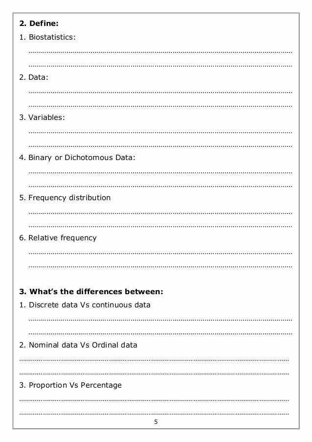 Qualitative Vs Quantitative Worksheet