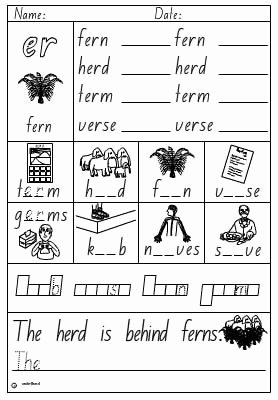 R Controlled Vowels Worksheet Beautiful 14 Best Of Super Teacher Worksheets R Controlled