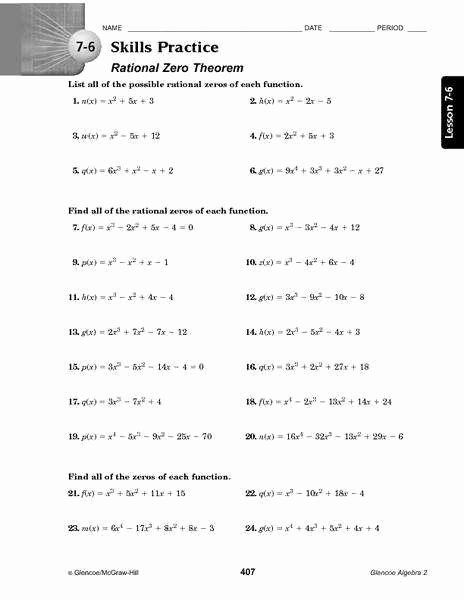 Radicals and Rational Exponents Worksheet Inspirational solving Radical Equations Worksheet