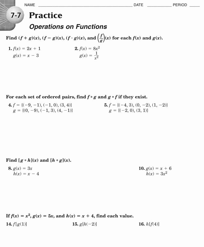 Radicals and Rational Exponents Worksheet Lovely Rational Exponents and Radicals Worksheet 7 5 Geo