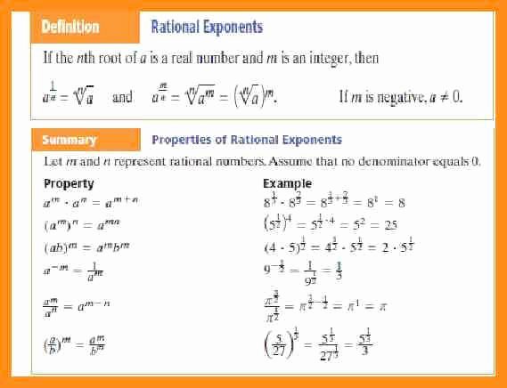 Radicals and Rational Exponents Worksheet Lovely Rational Exponents Worksheet