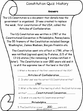 Ratifying the Constitution Worksheet Answers Luxury Us Constitution Activities Enchantedlearning
