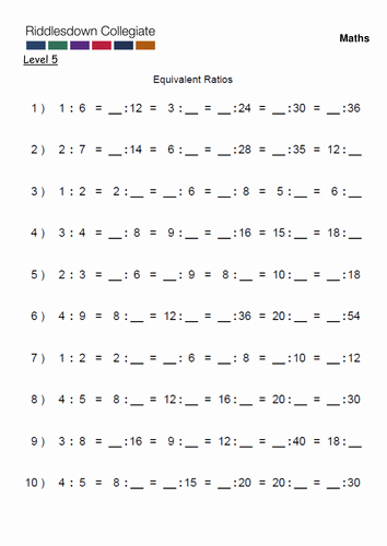 Ratio and Proportion Worksheet Pdf Inspirational Ratio by Bballard