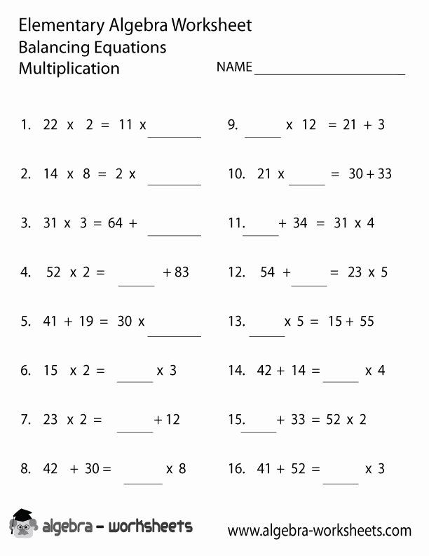 Rational Equations Word Problems Worksheet Awesome Balancing Equations Ma 9 12 Hsa Rei 2 solve Simple