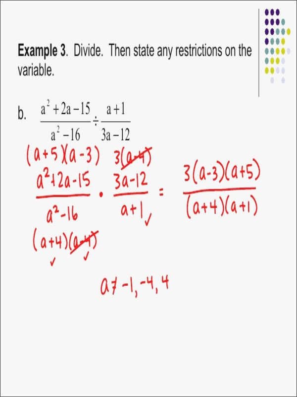 Rational Expressions Worksheet Answers Best Of Multiplying and Dividing Rational Expressions Worksheet