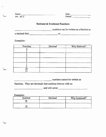 Rational Irrational Numbers Worksheet Luxury 50 Free Magazines From Mrart Wikispaces