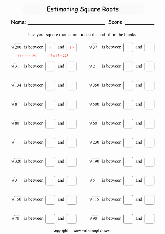 Rational or Irrational Worksheet Luxury Rational and Irrational Numbers Independent Practice