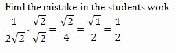 rationalize the denominator worksheet