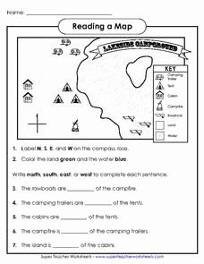 Reading A Map Worksheet Beautiful Reading A Map Worksheet Hot Resources 12 17