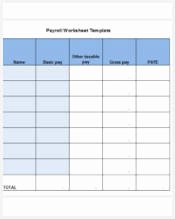 Reading A Pay Stub Worksheet Unique Payroll Templates 53 Word Pdf Documents Download
