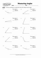Reading A Protractor Worksheet Elegant Angles How to Measure Angles with A Protractor by Alicw