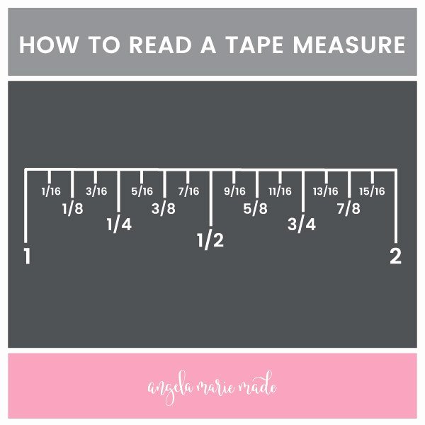 Reading A Tape Measure Worksheet Unique How to Read A Tape Measure the Easy Way &amp; Free Printable