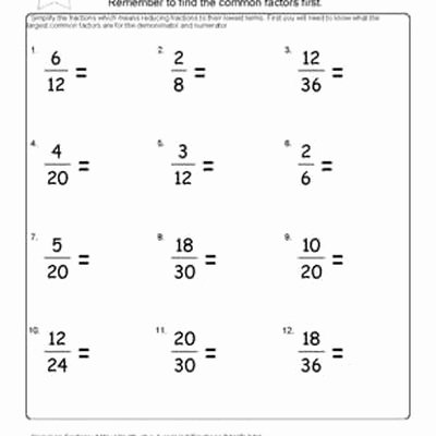 Reducing Fractions Worksheet Pdf Awesome Pythagorean S theorem Worksheets