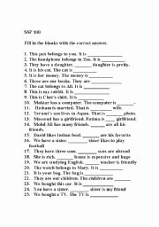post worksheets subject verb in spanish