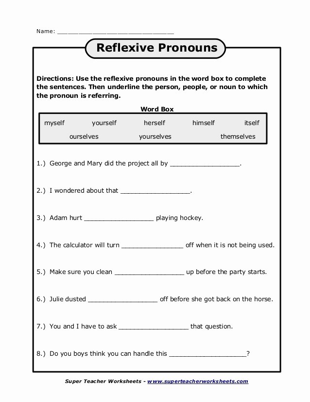 50 Reflexive Verbs Spanish Worksheet Chessmuseum Template Library