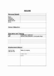 Resume Worksheet for Adults Luxury English Worksheets Resume Template