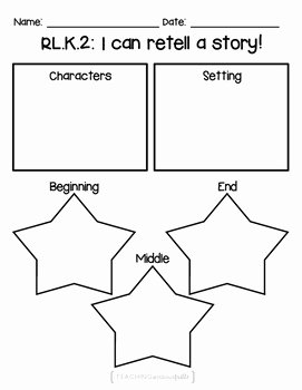 Retelling A Story Worksheet Best Of Free Kindergarten Rl K 2 Retelling A Story Worksheet