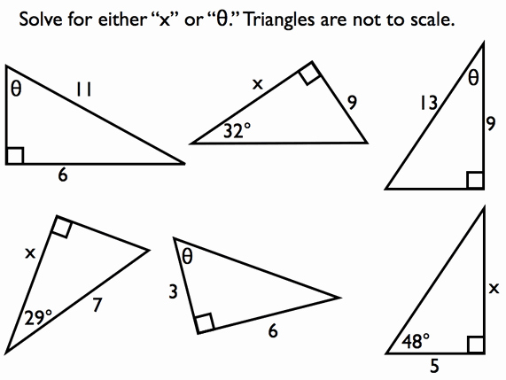 Right Triangle Trig Worksheet Answers Lovely Right Triangle Trigonometry Lesson