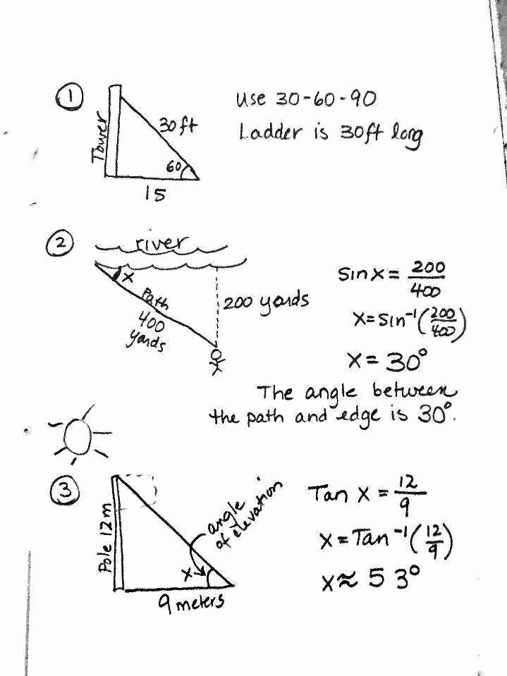 Right Triangle Trig Worksheet Fresh Right Triangle Trig Worksheet