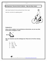 Right Triangle Word Problems Worksheet New Pythagorean theorem Word Problems Worksheets