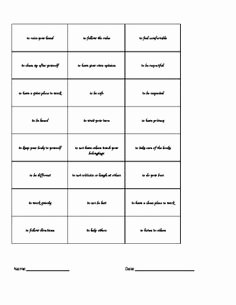 Rights and Responsibilities Worksheet Lovely Rights and Responsibilities First Grade
