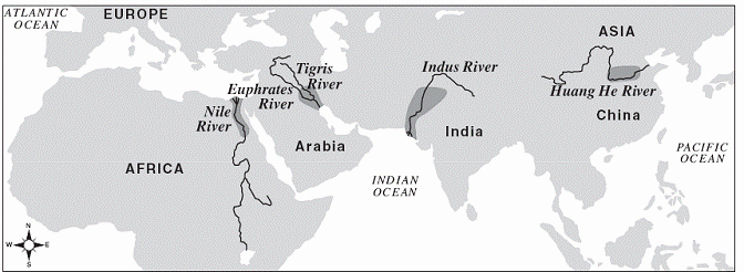 River Valley Civilizations Worksheet Luxury Ancient River Civilizations Map and Travel Information