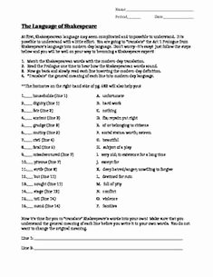 Romeo and Juliet Worksheet Unique Shakespeare Word Search Puzzle