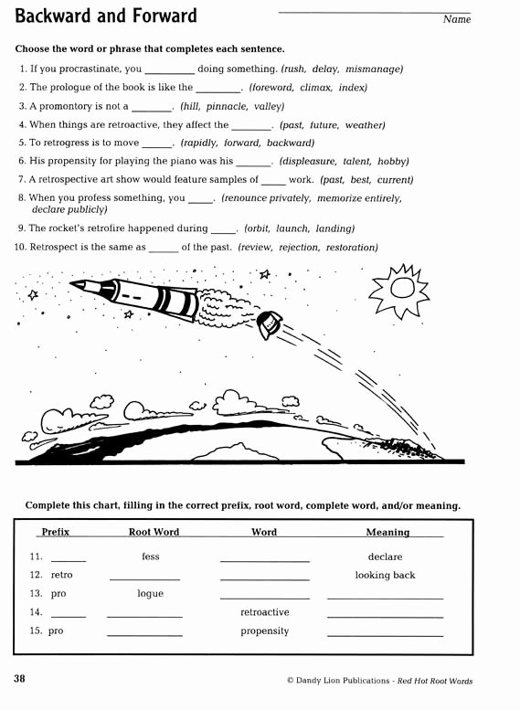 50 Root Words Worksheet Pdf