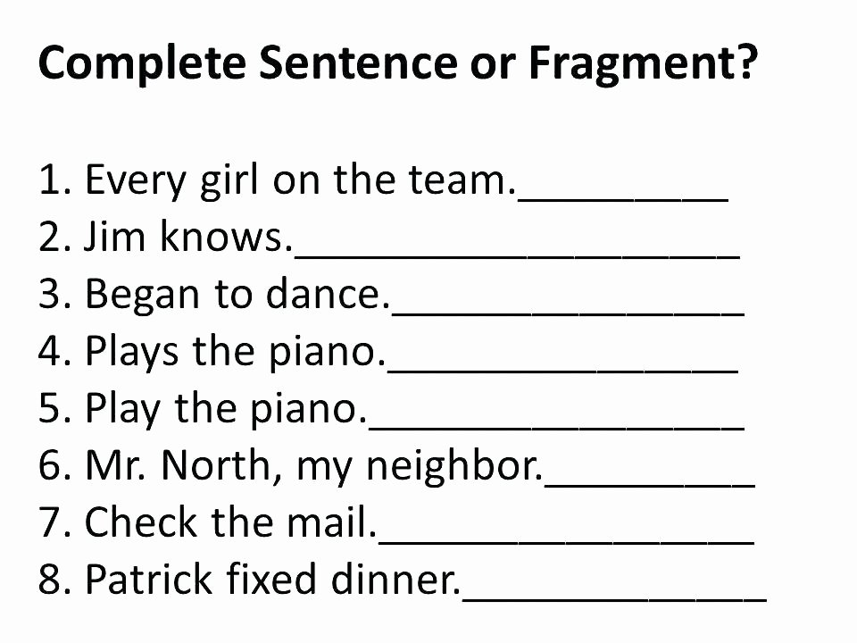 Run On Sentence Worksheet Pdf Beautiful Sentence Fragment Worksheet Free Printable Worksheets 3