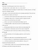 Run On Sentences Worksheet Unique Run Sentences Worksheets